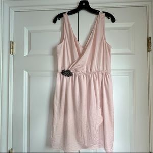 Zara Pink Embellished Tank Dress